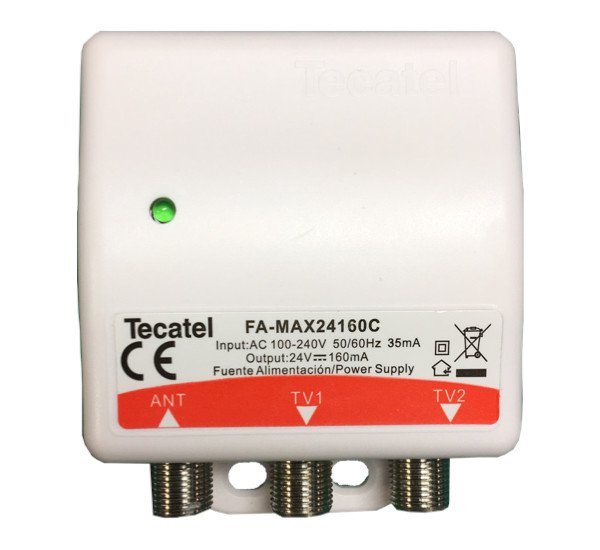 Fuente Alimentacion TV 24V 160mA TECATEL FA-MAX24160C