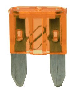 Fusible Plano Coche 5Amp 11x17mm Naranja