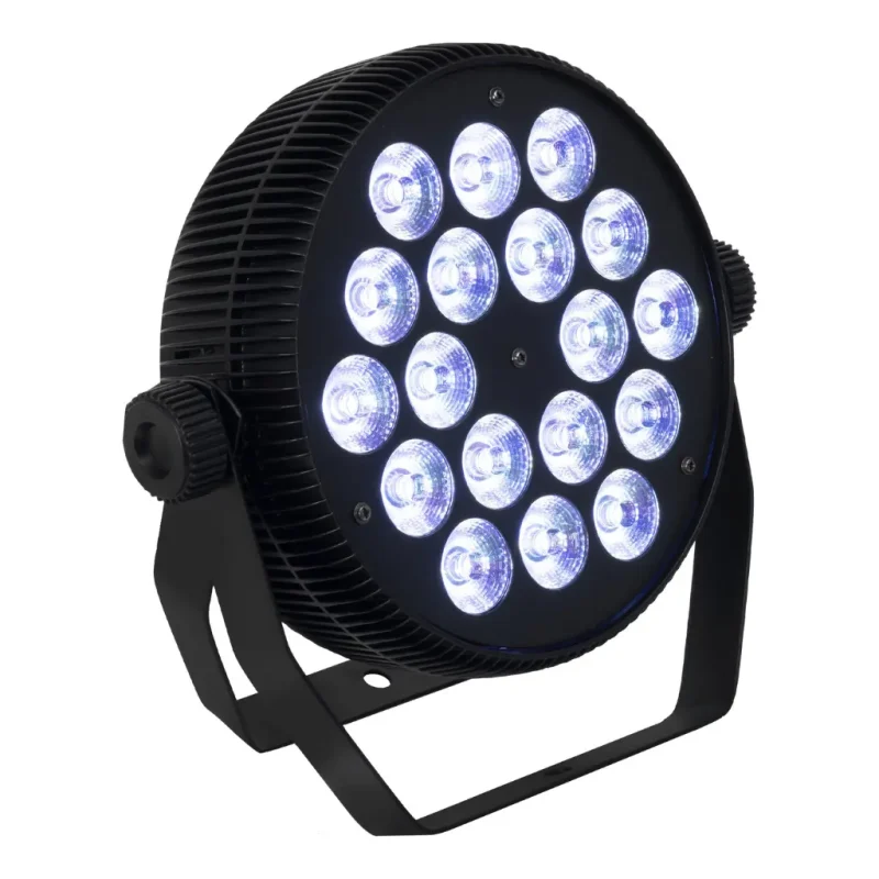 Foco PAR LED RGBW 18x10W FONESTAR