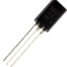 Transistor NPN 120V 1A 900mW TO92 2SD667