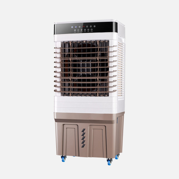Climatizador Ind.langreo Blanco/marron 150w 50l C/remoto 3vel. Humidificador Oscilante  Temporizador Tactil 114x52x39cm