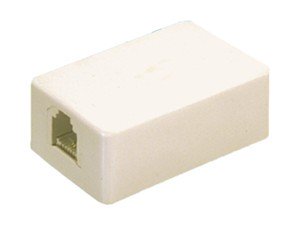 Roseta Telefono Superficie RJ11 6P4C Toma Lateral  39.040/6/4