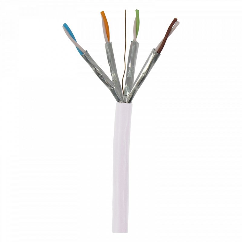 Cable Datos FTP Cat6a DK6000A CU Cca LSZH BLANCO (500m) TELEVES 219302