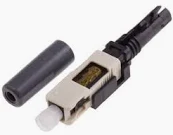 Conector Fibra Optica SC/APC MARRON