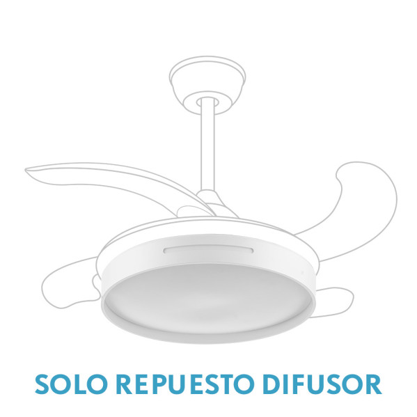 Difusor Ventilador Mbatis Blanco