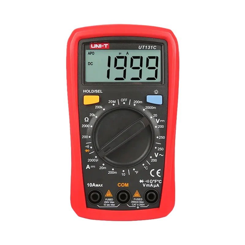 Multimetro Digital Voltaje DC/AC, Corriente DC UT131C