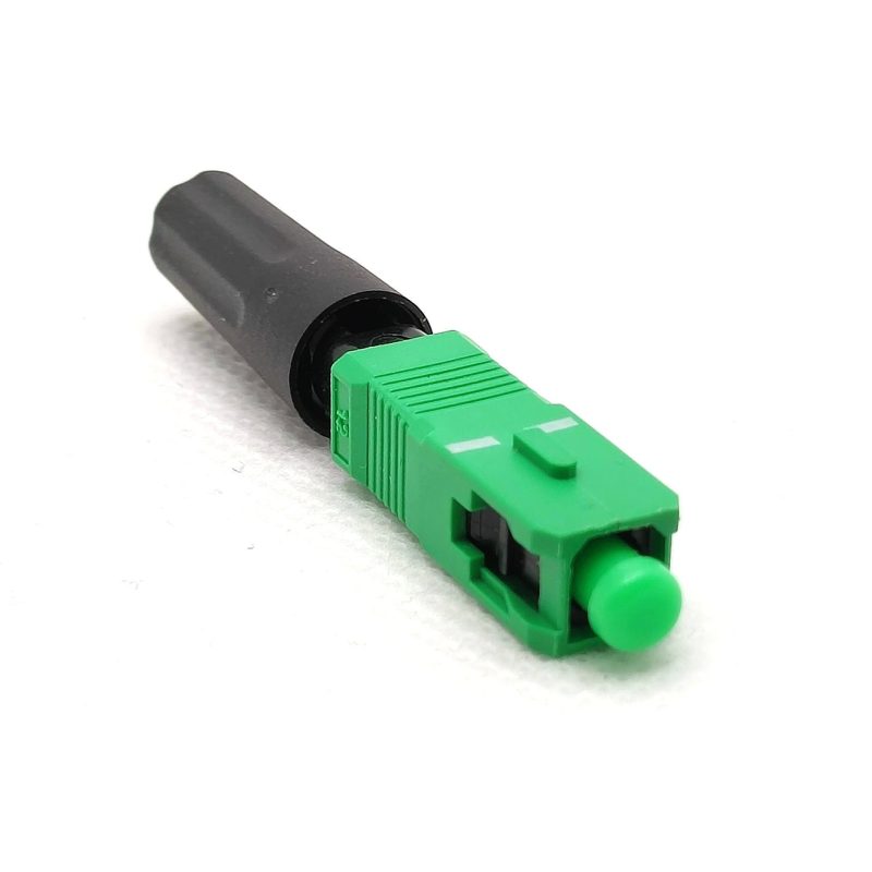 Conector Fibra Optica SC/APC VERDE