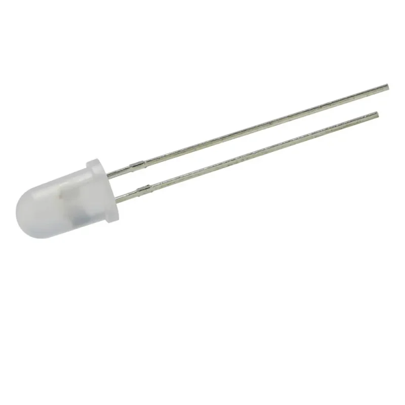 Diodo LED 5mm BICOLOR ROJO/VERDE 2pin Lente Transparente