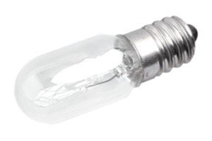 Bombilla Frigorifico E14 230V 10W medidas 52x18mm