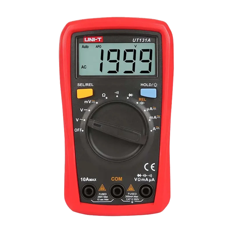 Multimetro Digital 250Vdc/ac 10Adc/ac UT131A