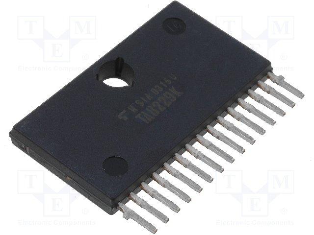 Circuito Integrado Amplificador 2X2,5W SIL-15 TA8229K