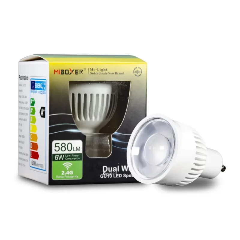 Bombilla LED GU10 CW/WW 5W 3000K-6000K RF 2,4Ghz