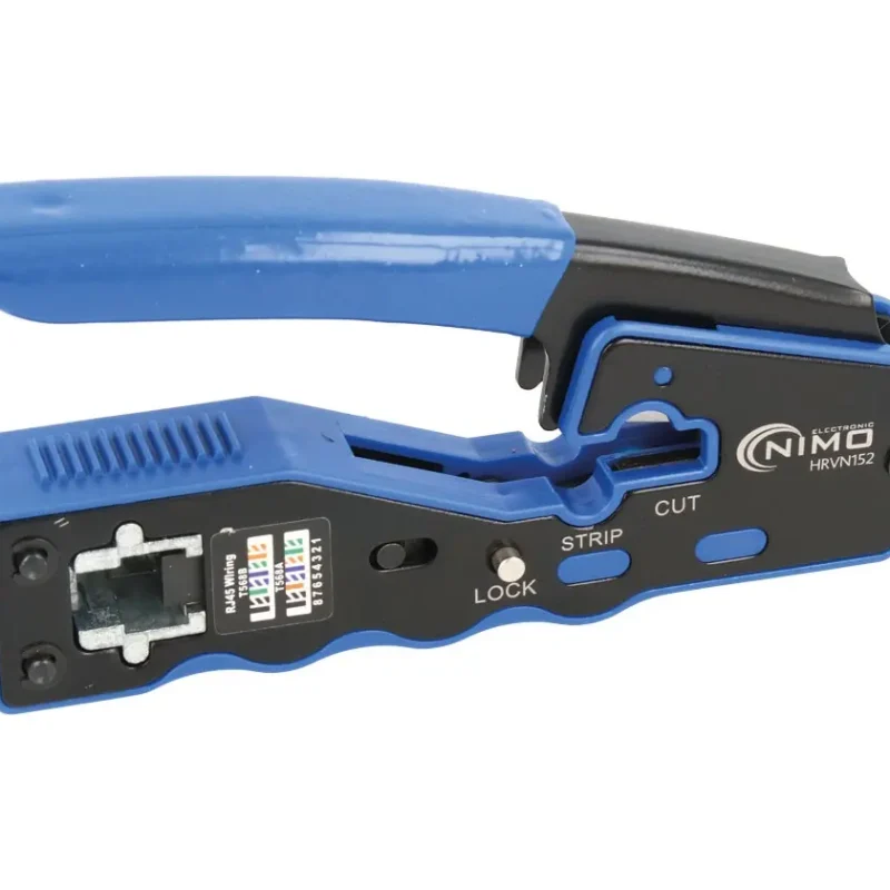 Crimpadora Compacta Conectores  RJ45 FAST  1-2-3 EASY