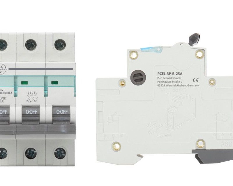 INTERRUPTOR Magnetotérmico (MCB) 3 Polos B 16Amp 400Vac 6400W