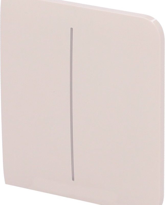 Panel táctil para un interruptor doble de luz