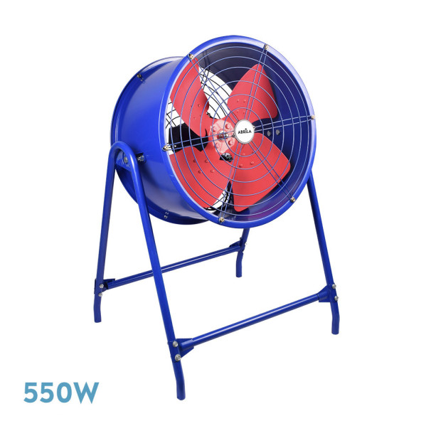 Ventilador Industrial Dana Azul/rojo 550w 1vel 4aspas C/soprte  103x58x32cm
