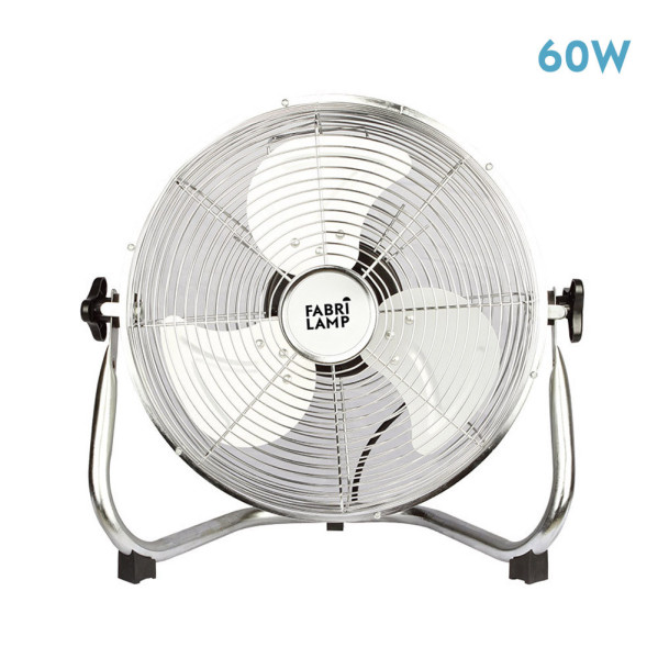 Ventilador Industrial Libis 60w Cromo 40d  3 Velocidades 44×48,5×27,5 Cm