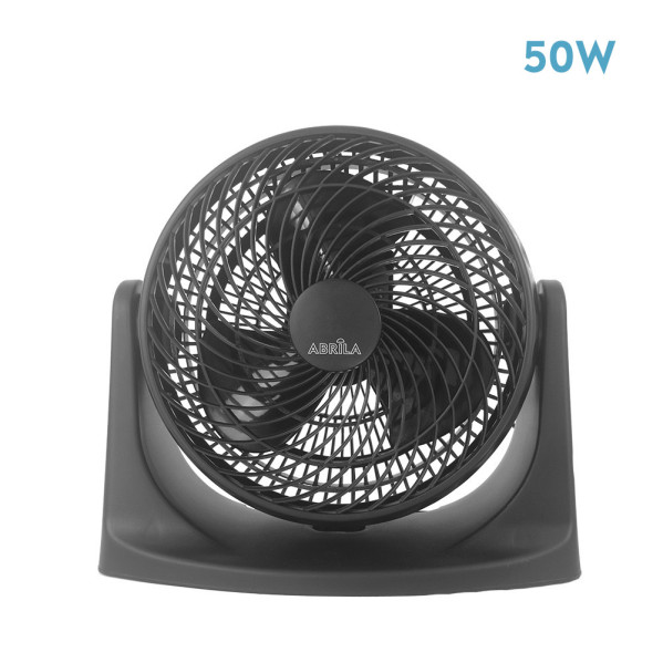 Ventilador Sobremesa Balboa Negro 3 Vel.50w.3asp 26×28,5×26 Cm