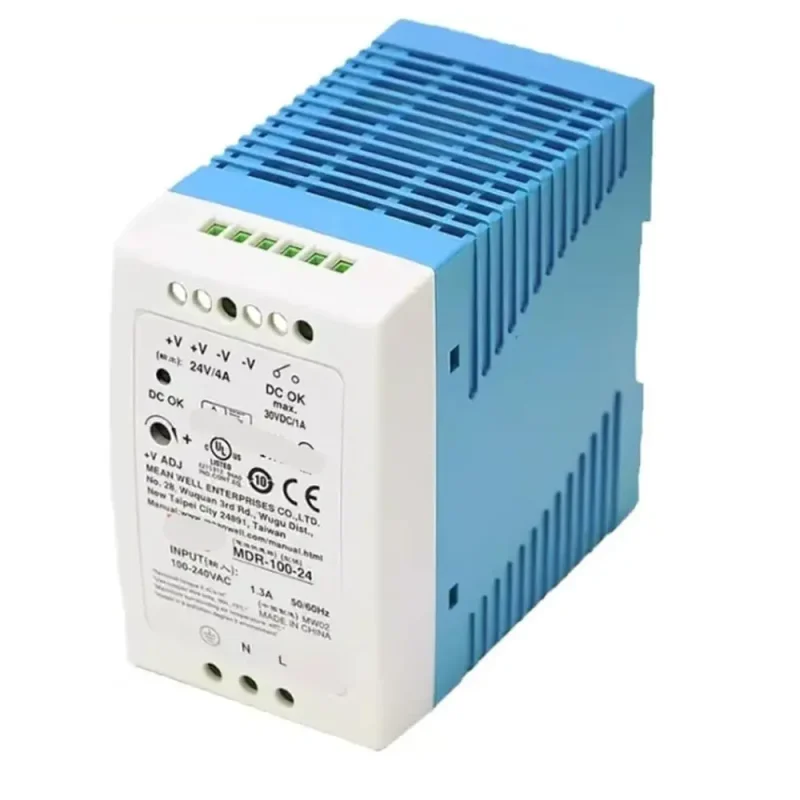 Fuente AlimentaciÃ³n CARRIL DIN 48Vdc 96W 2A MW MDR-100-48