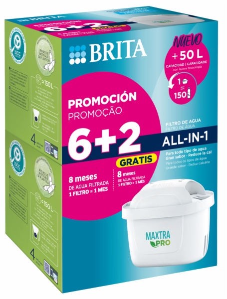 ACCESORIO BRITA MXPRO ALLIN-1-8M 6+2