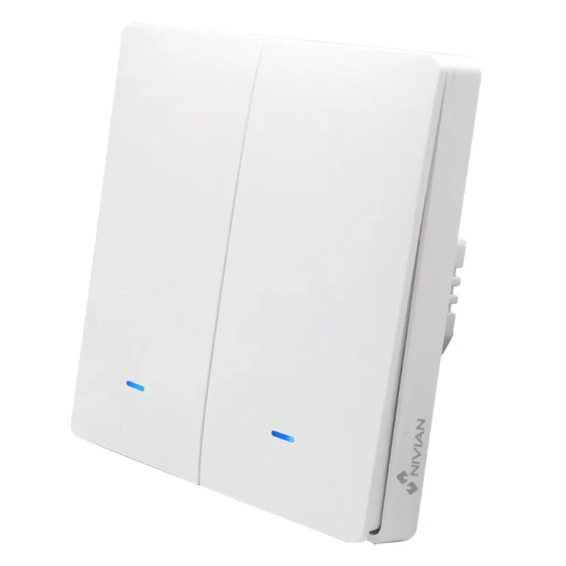 Interruptor de pared inteligente de 2 Lineas NIVIAN