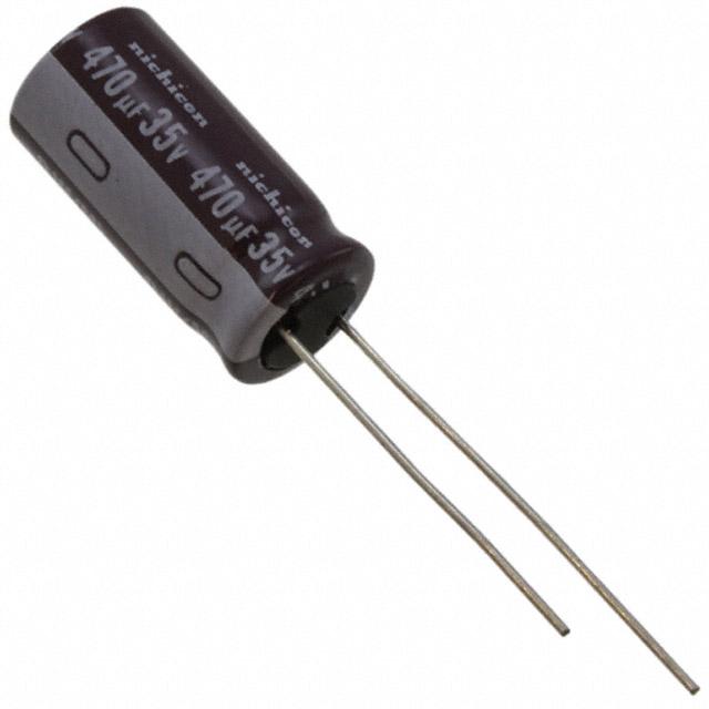 Condensador ElectrolÃ­tico RADIAL 470uF 35Vdc 105ÂºC Low ESR