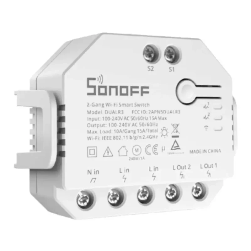 Interruptor Doble WiFi Persianas SONOFF DUALR3