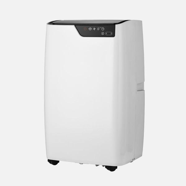 Aire Acondicionado Portatil Frozen Blanco/negro 14000btu/3500fr 1500w 3vel Deshumidificador C/remoto,kit Ventana 71x44x34cm