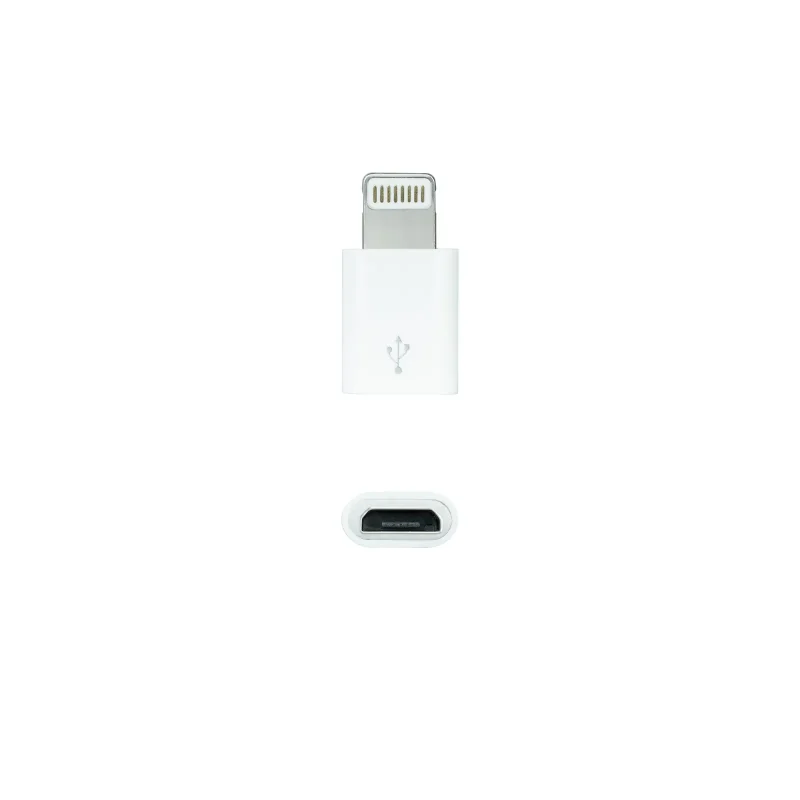 Adaptador Lightning a MicroUSB NANOCABLE
