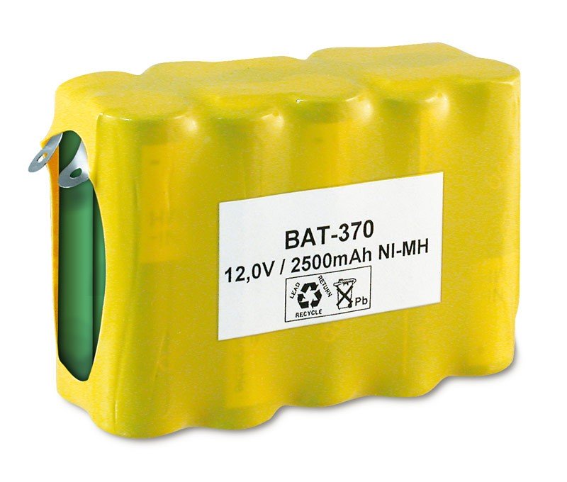 BaterÃ­a NI-MH AA/R6x10 12V/2700mAh Terminales Soldar