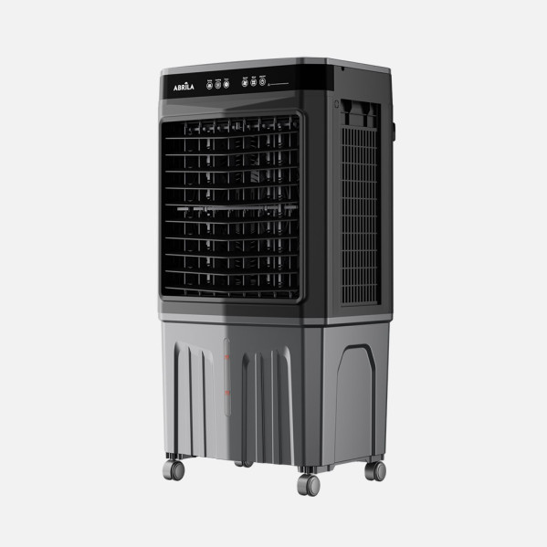 Climatizador Industrial Almirante Ngro/gris 100w 3vel 45l Oscilante 4acumlad.frio C/remoto Humidificador 109×49,5x33cm