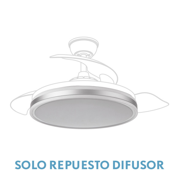 Difusor Ventilador Bayomo Grande 108d Niquel