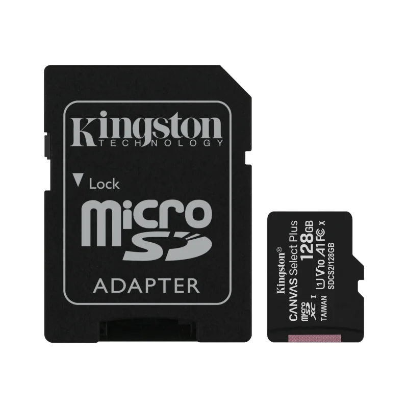 Tarjeta MicroSD 128Gb KINGSTON SDCS3