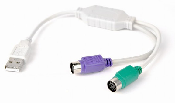 Adaptador USB a 2x PS/2 Hembra NANOCABLE