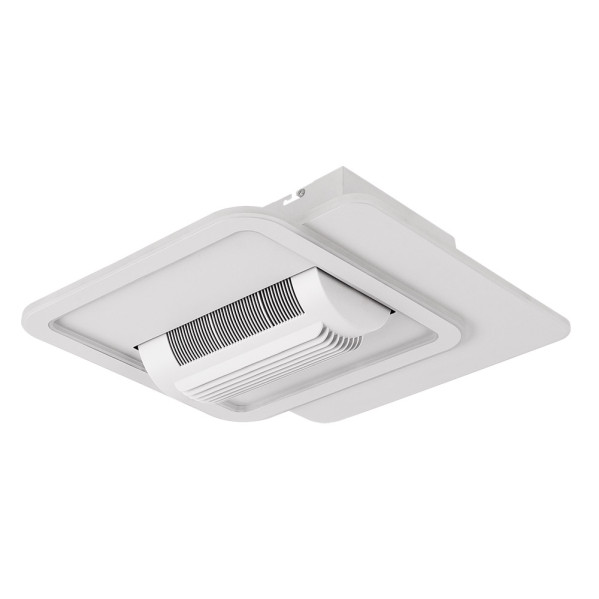 Ventilador Dc Obelisco 59w Blanco 3000-4500-6500k Reg.intensidad 5900lm 14,5x48x48 Remoto+memoria+temporizador