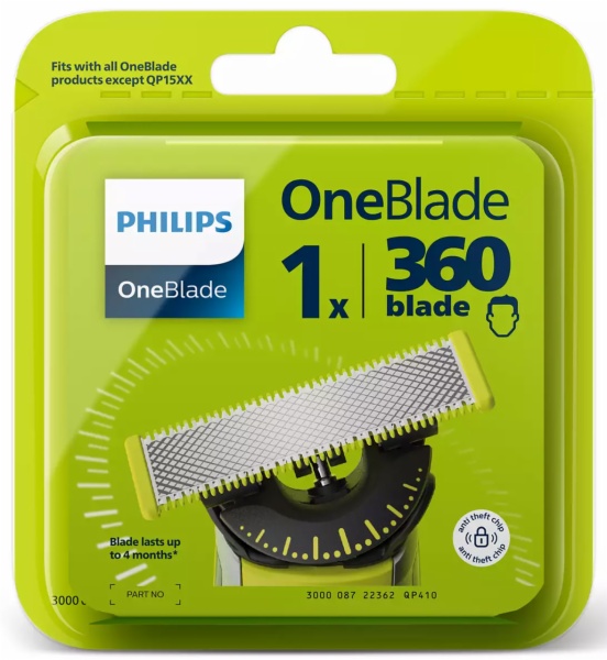 CONJ.CUCHILLAS PHILIPS QP410/50 ONEBLADE360 - Imagen 2