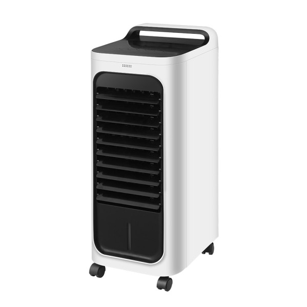 Climatizador Evaporativo Remolino Blanco/negro 80w 3velocidades 6litros Humidificador Oscilante Acum.de Frio 66,5×25,5×28,5cm