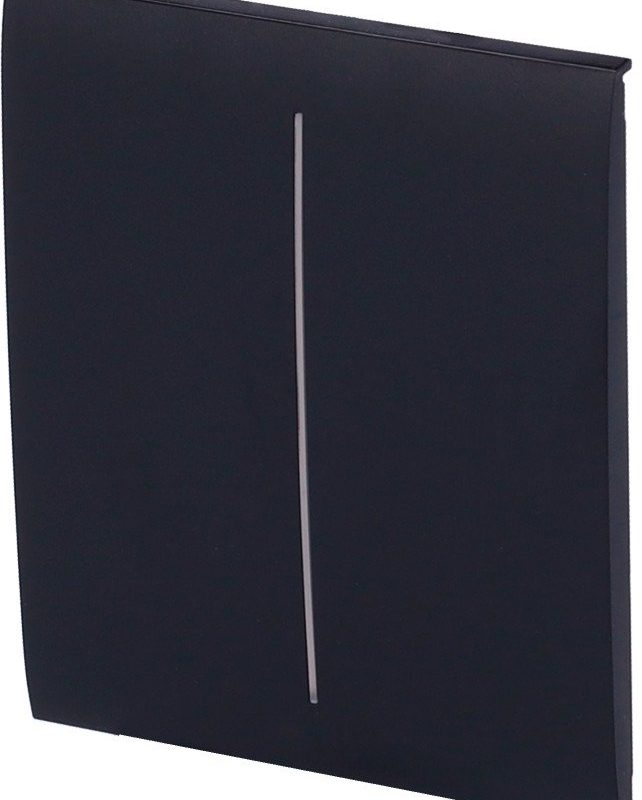 Panel táctil para interruptor de luz doble Retroiluminación LED
