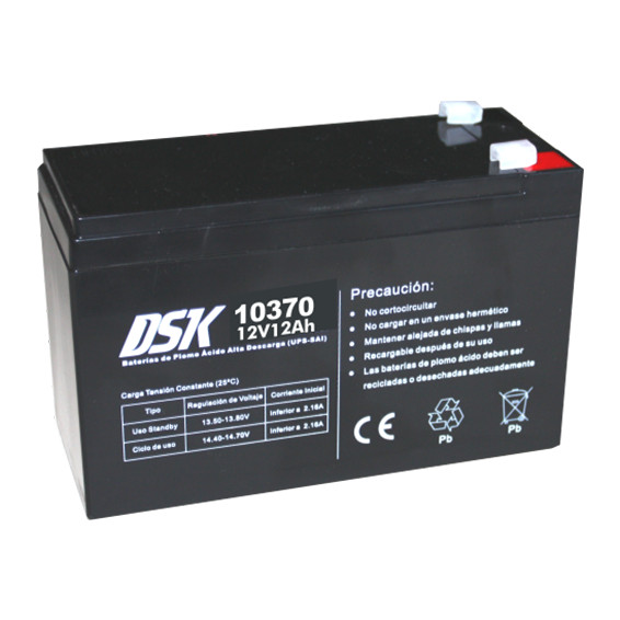 Bateria PLOMO 12V/12Ah UPS/Sais 151x98x95mm DSK