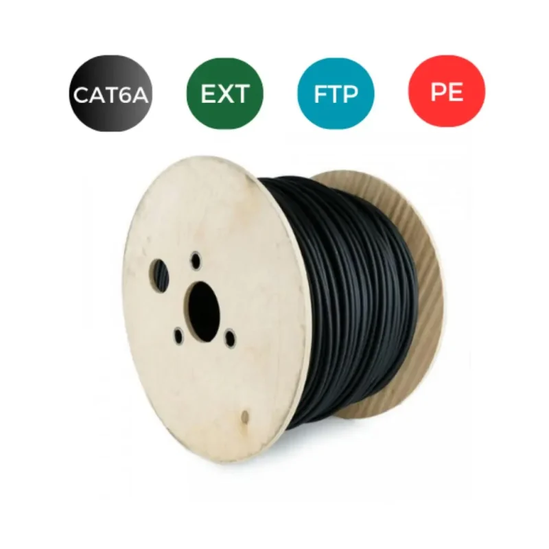 Cable Datos FTP Cat6A Rigido CU GRIS Dca (305m) UNIVIEW (copia)
