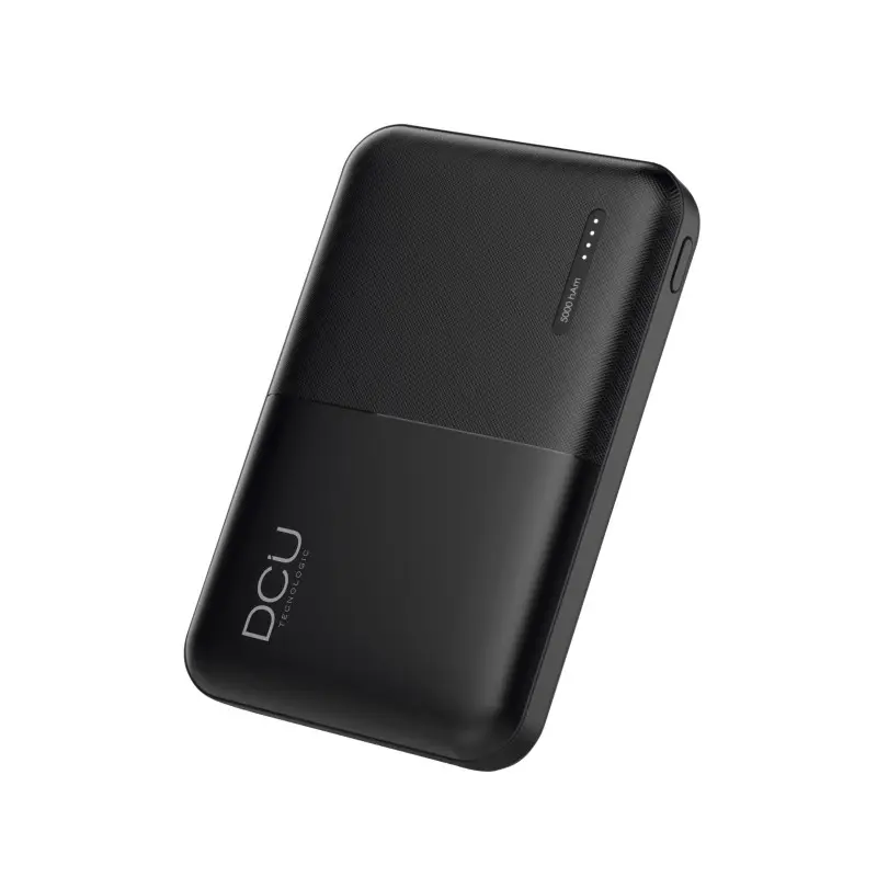 PowerBank 2-USB+USB-C 5000ma Negra DCU