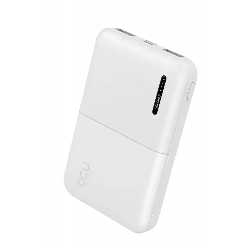 Power Bank triple salida 2 USB + USB C 5.000mAh Blanco
