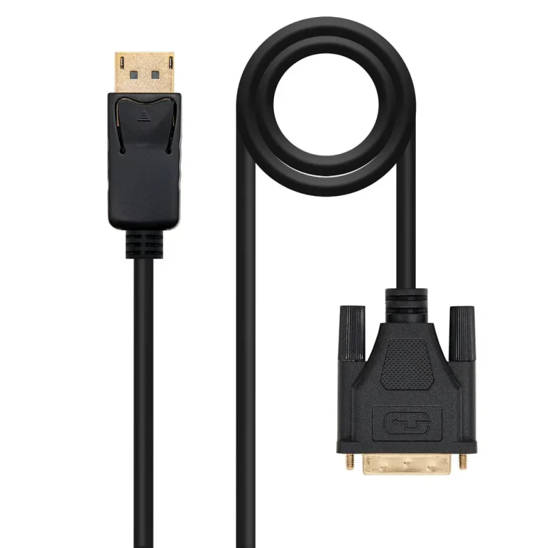 Cable DisplayPort a VGA NEGRO 1m NANOCABLE