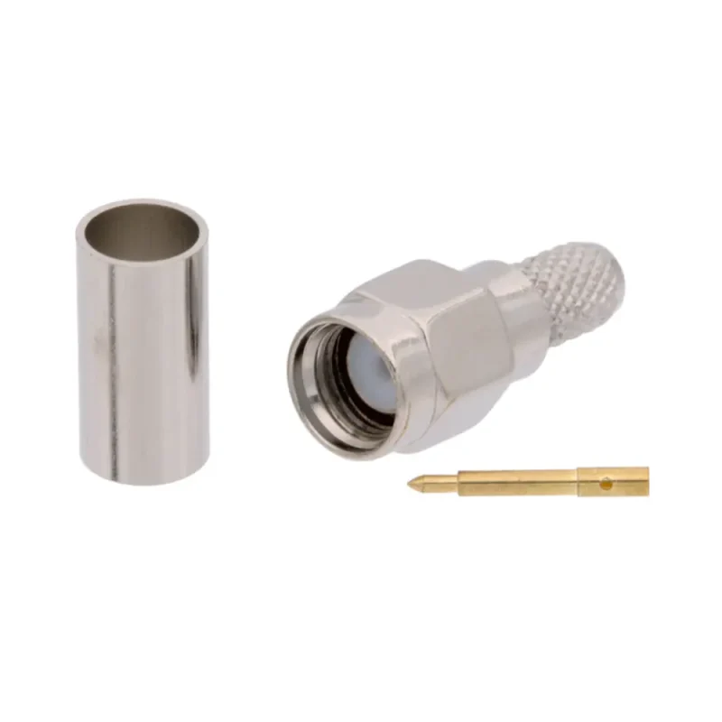 Conector SMA Macho RG223 CRIMPAR