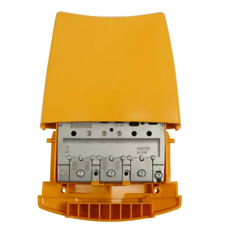 Amplificador Mastil 36dB 3e BIII-FM-UHF