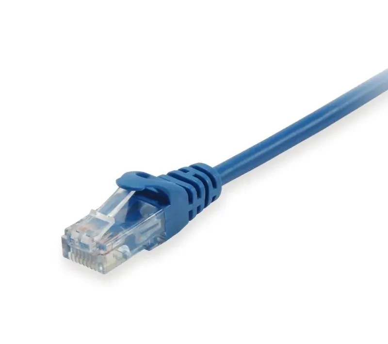 Latiguillo RJ45 Cat6 UTP CCA 2m AZUL EQUIP