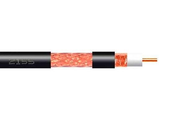 Cable Coaxial CU T100plus Fca NEGRO (100m) TELEVES 215501