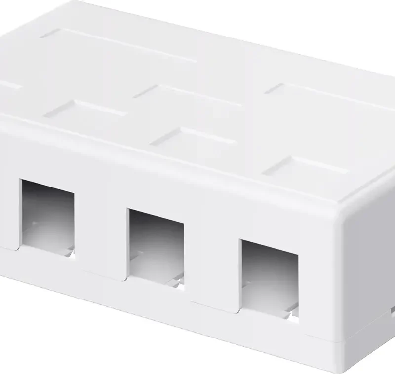 Caja Superficie para 4 KeyStone GOOBAY