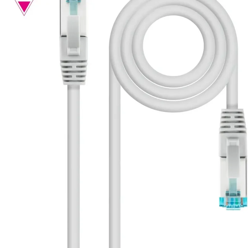 Latiguillo RJ45 Cat7 S/FTP CU LSZH 3m GRIS NANOCABLE