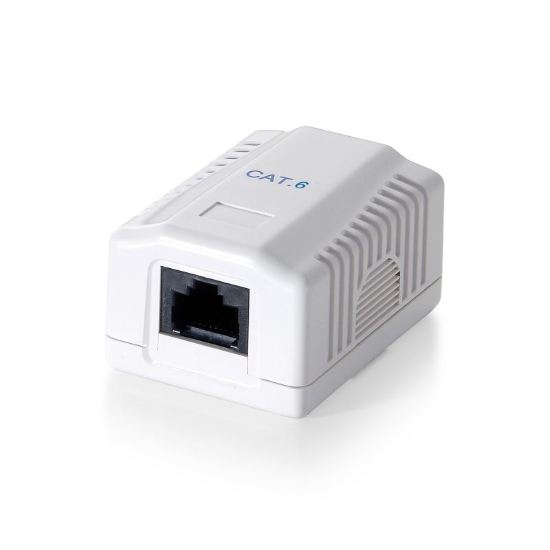 Roseta RJ45 Superficie UTP Cat6 1 Toma EQUIP